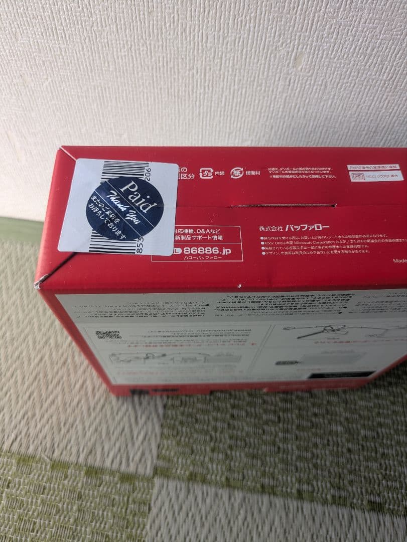 BUFFALO HD-NRLDU3-BA 4.0TB 外付けハードディスク