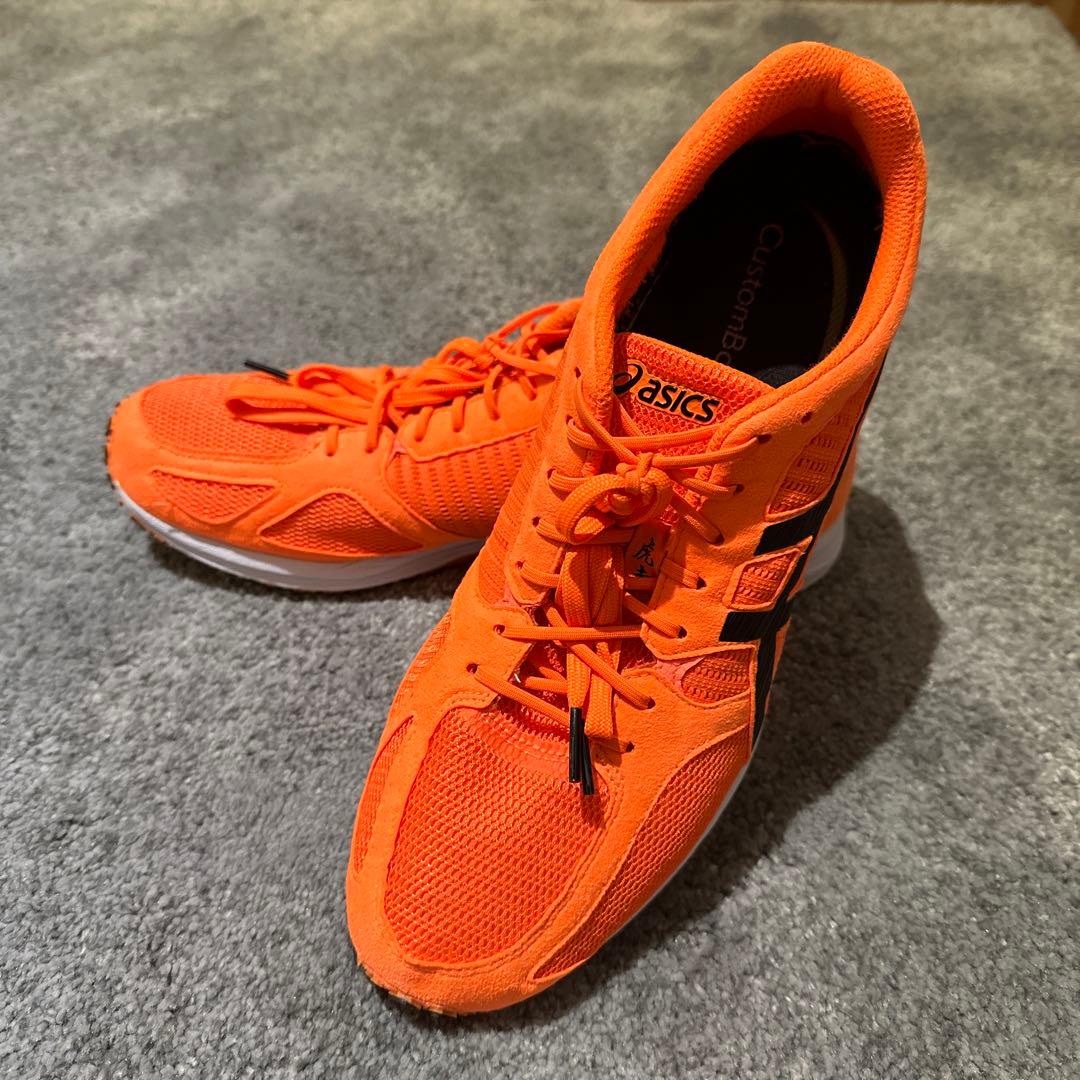 アシックス ランニングシューズ ターサー ジール6 オレンジ 28.5cm
