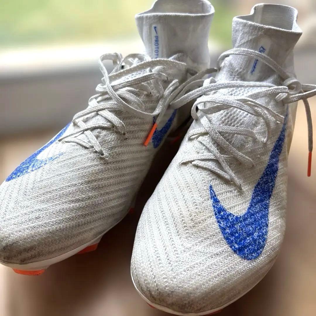 マーキュリアル スーパーフライ 10 エリート FG ブループリント27.5cm