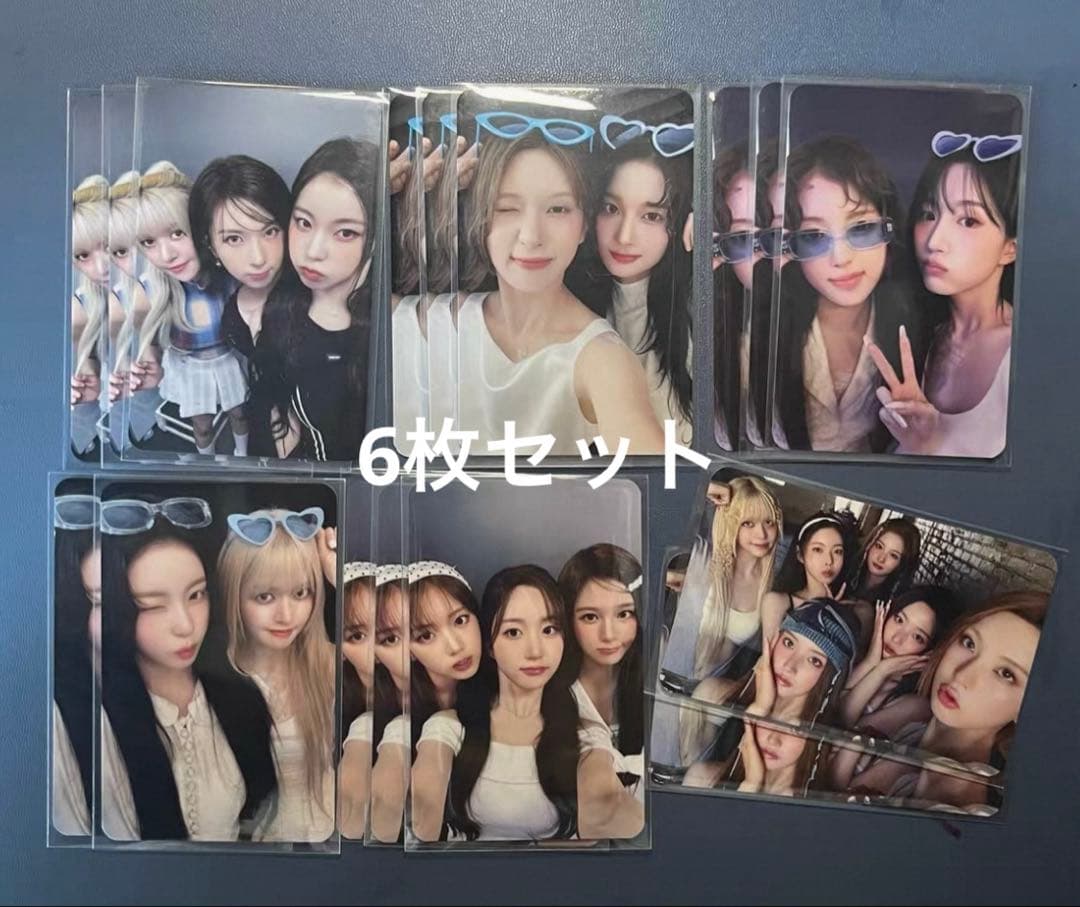 NMIXX 1st makestar ラキドロ限定 ユニットトレカ 6枚セット - メルカリ