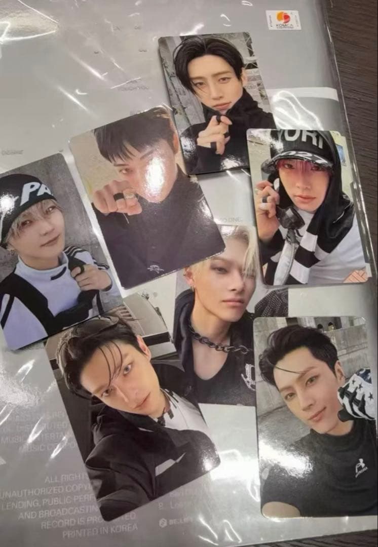 ENHYPEN 中国 中華 一直娛 yizhiyu yzy 5.0 7枚セツト