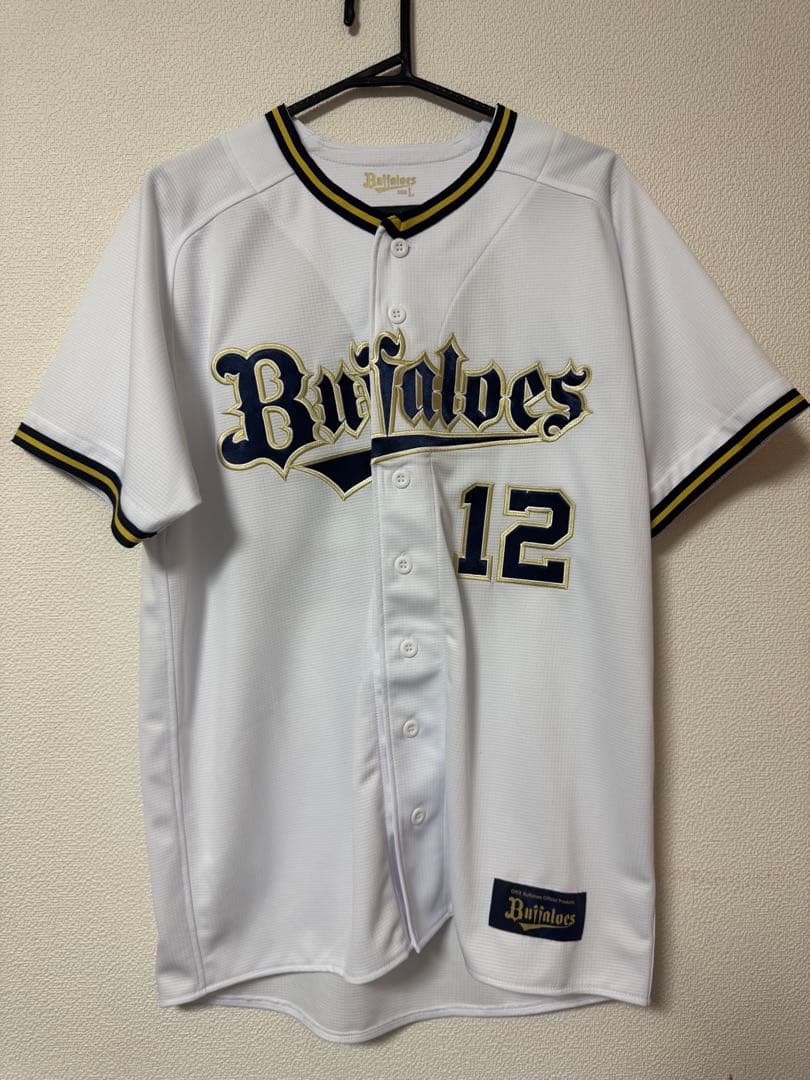 オリックス・バファローズ 東晃平12 ユニフォーム Lサイズ - メルカリ