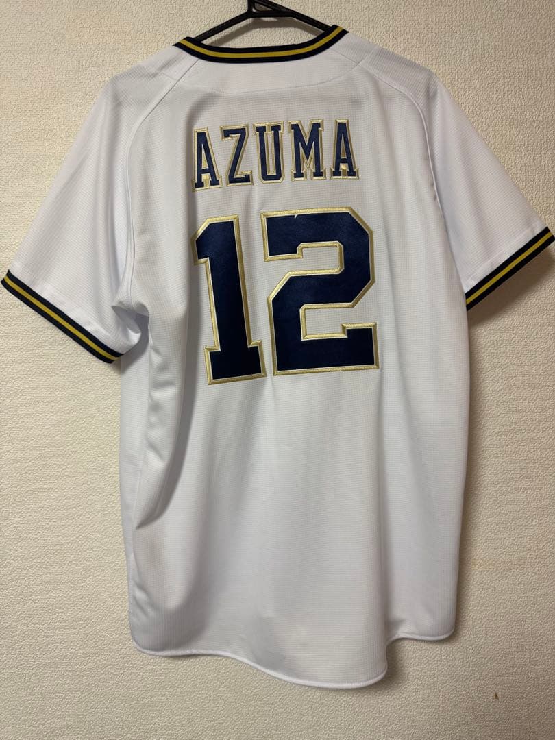 オリックス・バファローズ 東晃平12 ユニフォーム Lサイズ - メルカリ