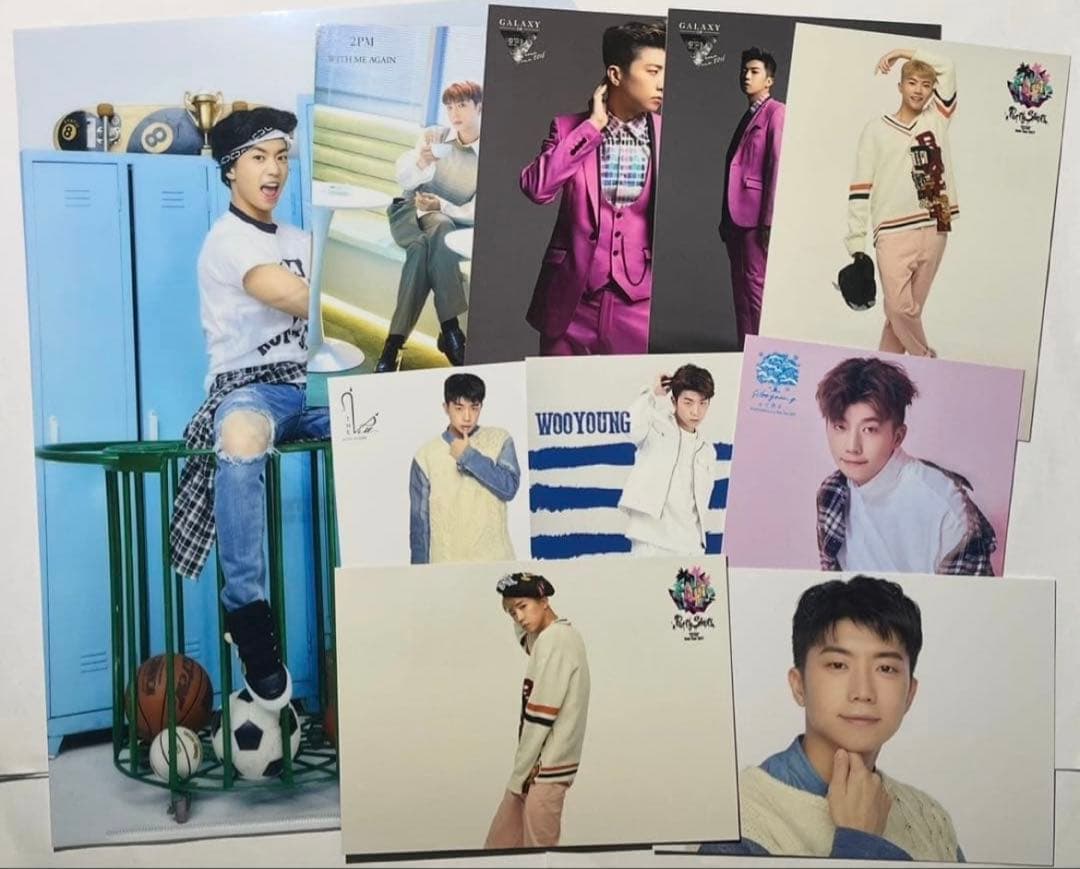 2PMウヨン トレカ＆クリアファイル - メルカリ