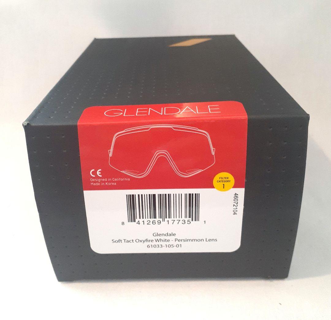 100% Glendale Oxfire ホワイト ワンハンドレッド サングラス - メルカリ