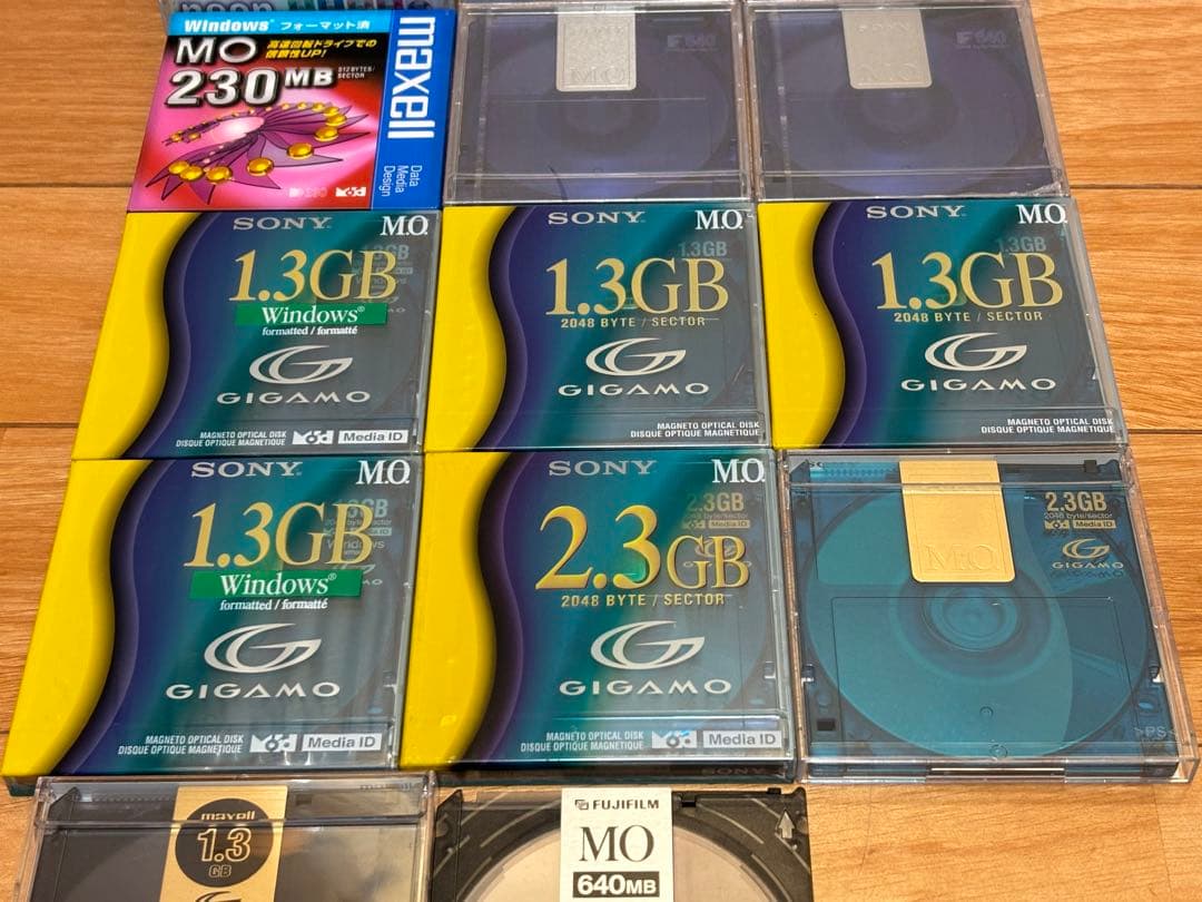 ロジテックMOドライブ 2.3GB LMO-FB2360U2 おまけ付き