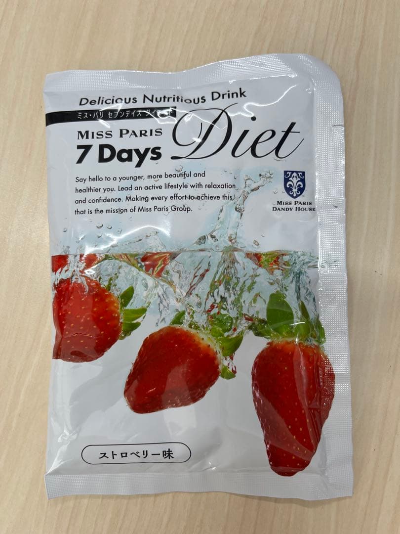 ミスパリMISS PARIS 7 Days Diet ストロベリー味✖️30袋 - メルカリ
