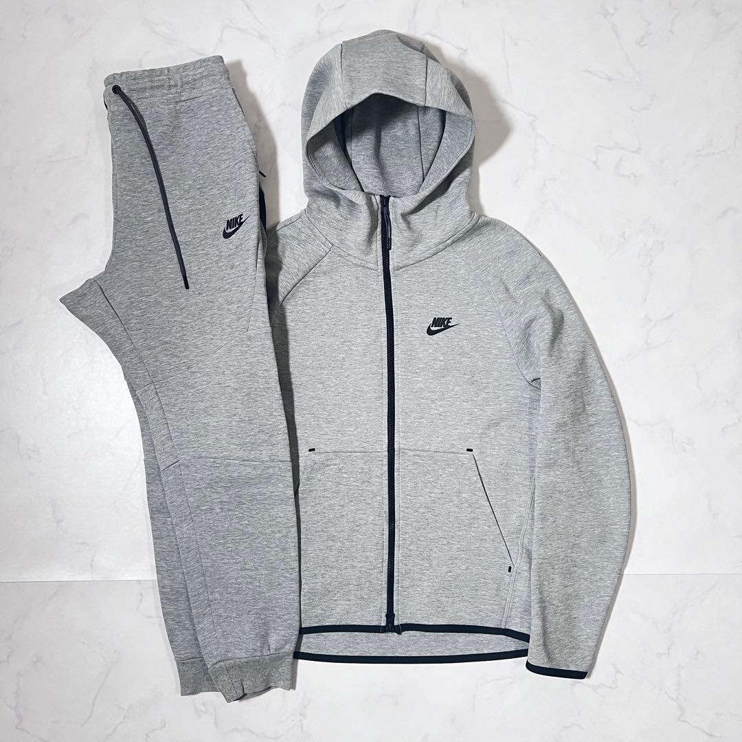 Nike ナイキ テックフリース セットアップ グレー 上下S - メルカリ