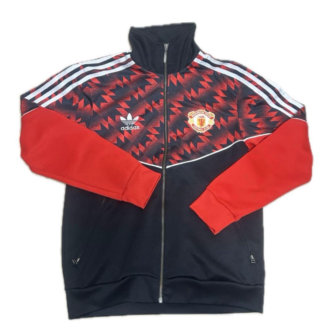 adidas × マンチェスターユナイテッド トラックジャケット - メルカリ