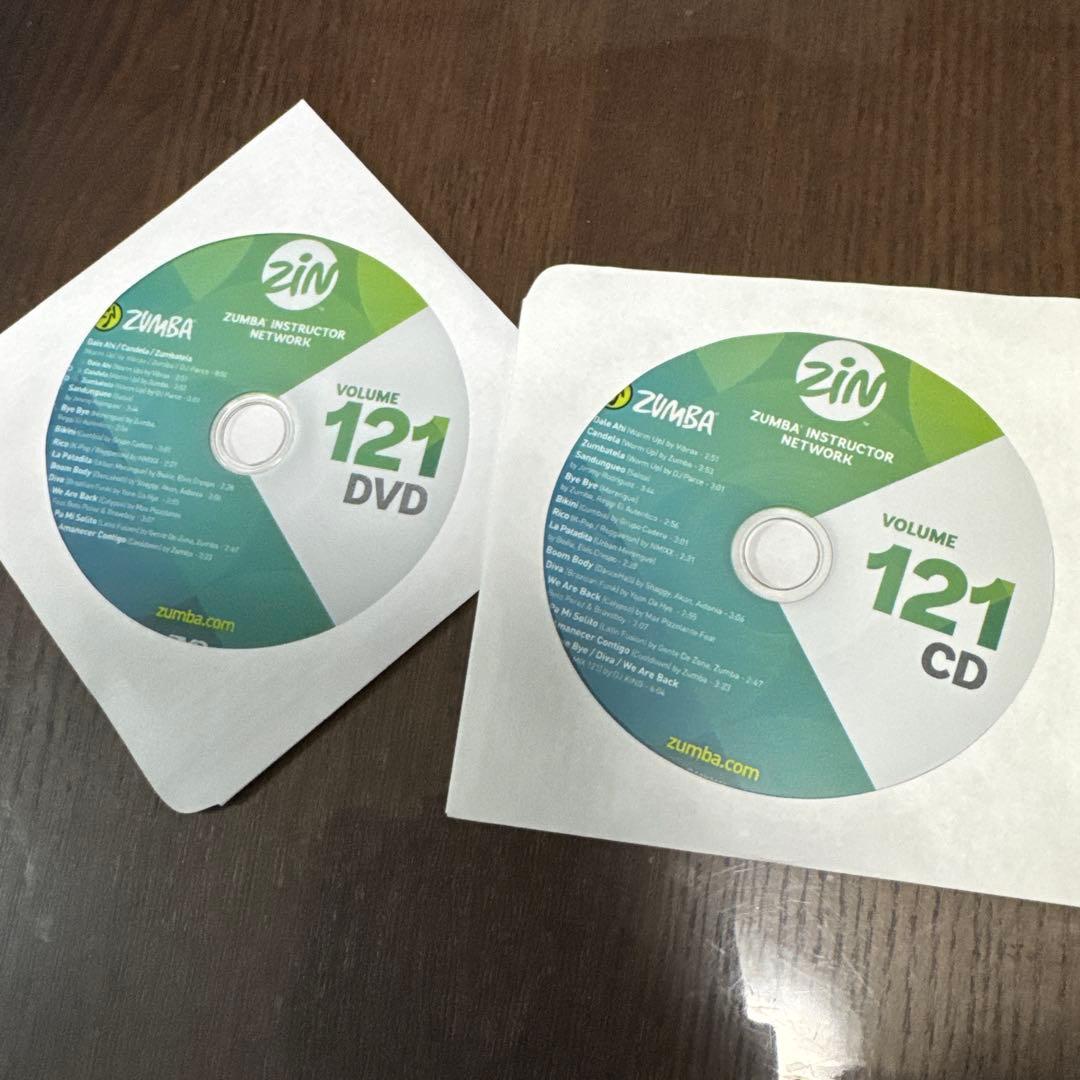 最新 Zumba Zin121 DVD & CDセット ズンバ - メルカリ