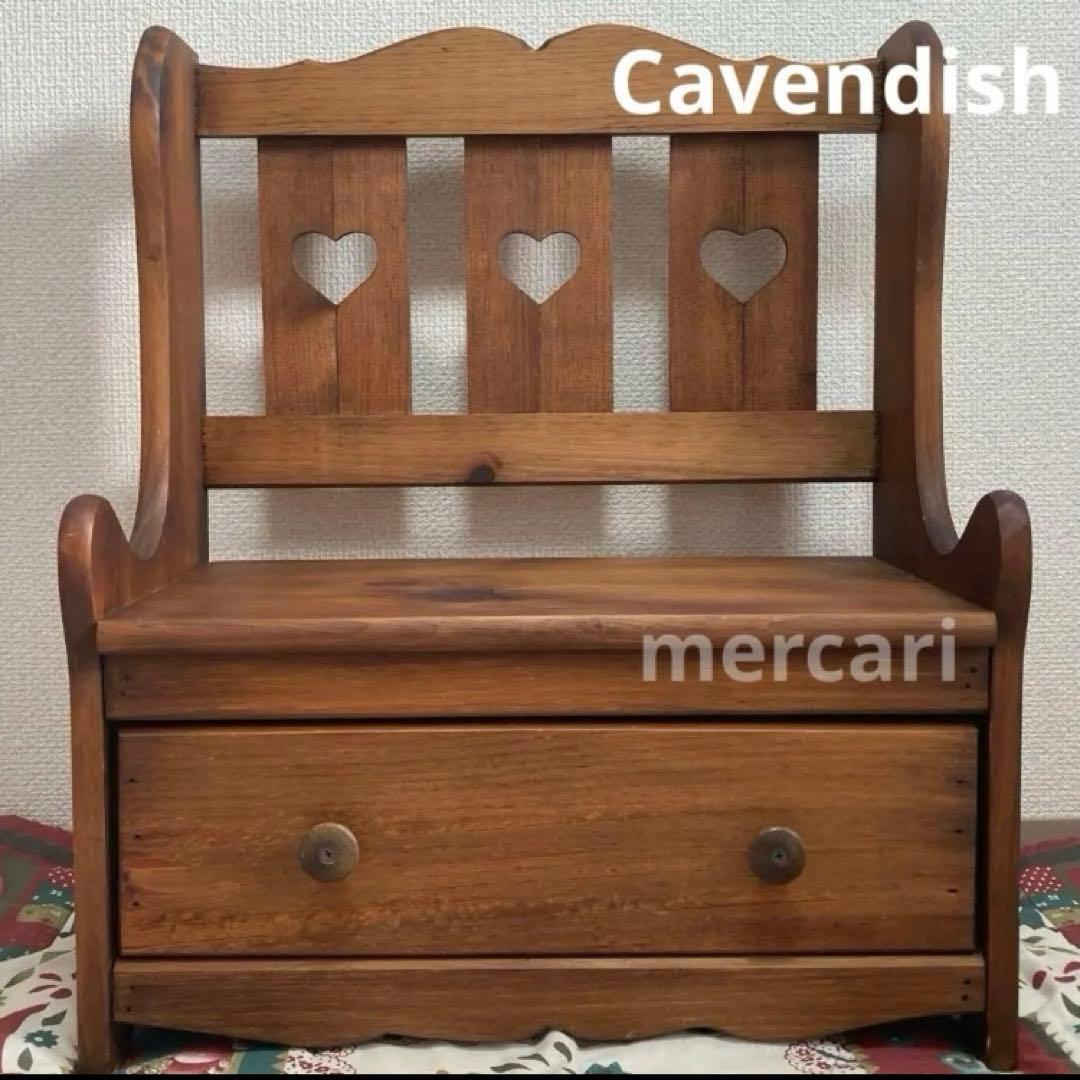 希少USA製【Cavendish】木製ラック棚ビンテージレアカントリー