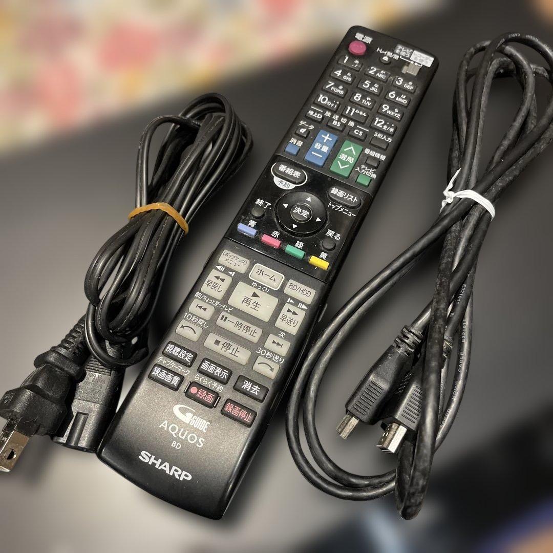 SHARP BD-W1200 12倍録 2番組W録 1000GB フル装備 - メルカリ
