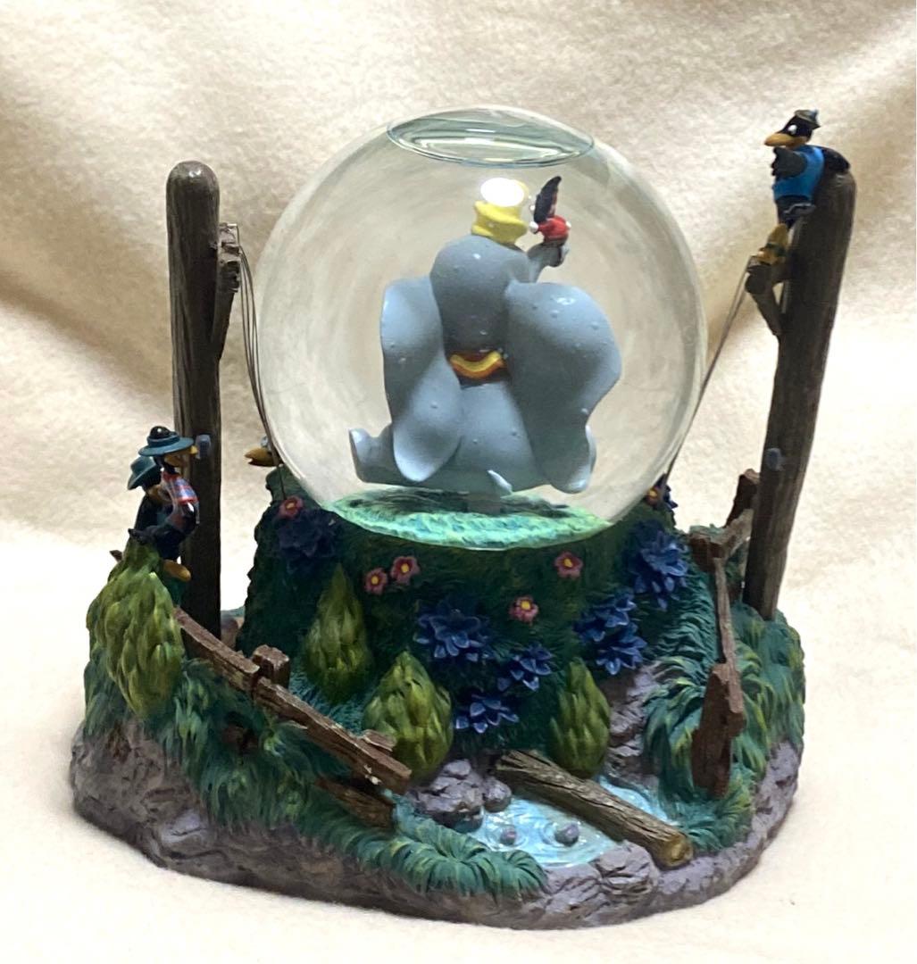 ディズニー ダンボ カラス スノーグローブ スノードーム 置物 - メルカリ