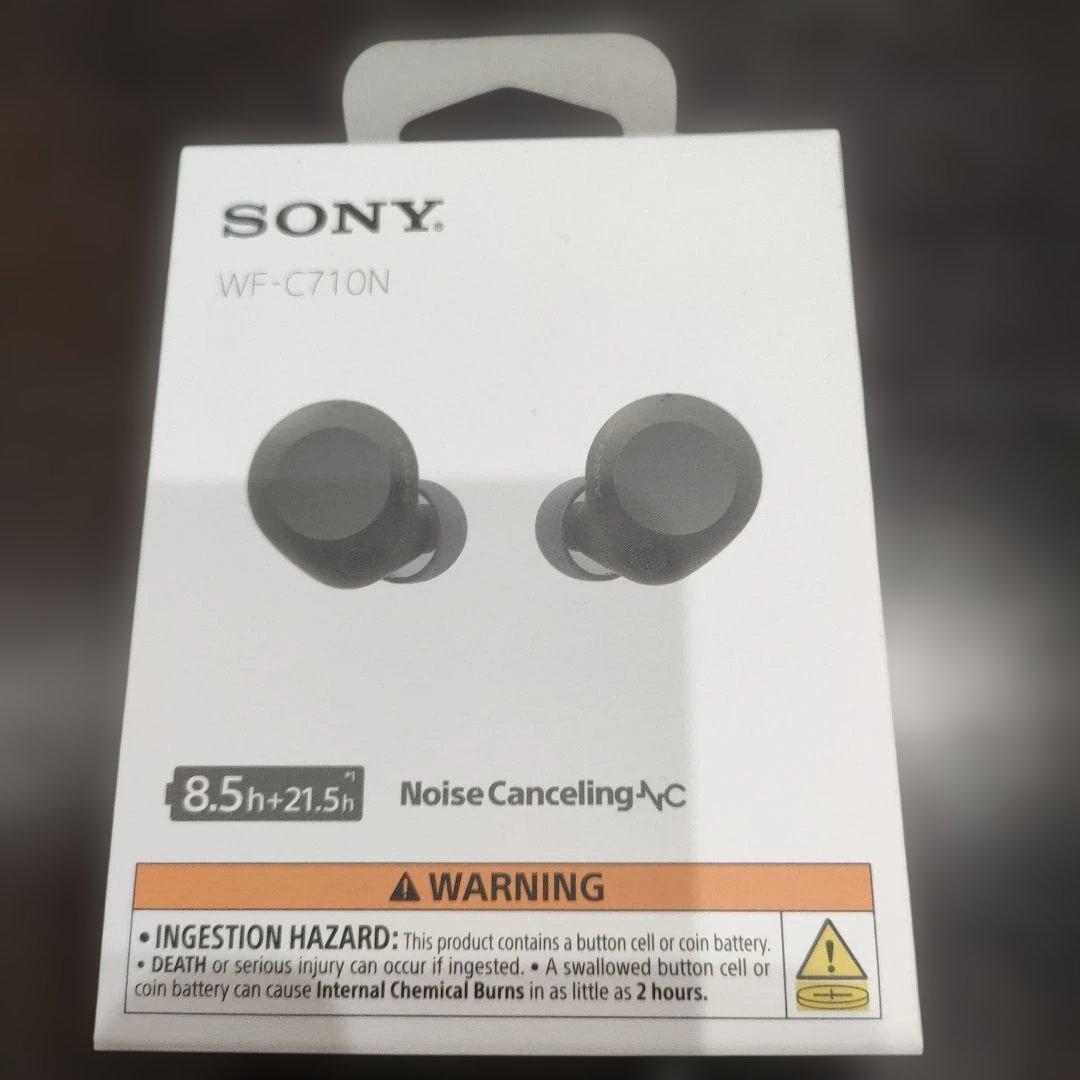 SONY ワイヤレスノイズキャンセリングWF-C710N 新品 - メルカリ