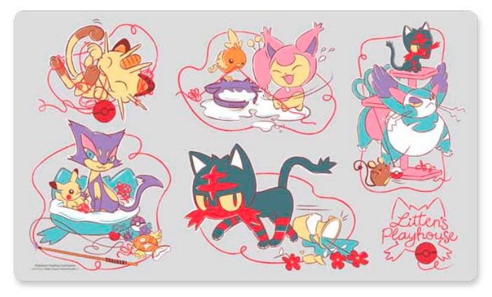 海外ポケモンセンター限定 ポケモンカード プレイマット ニャビー