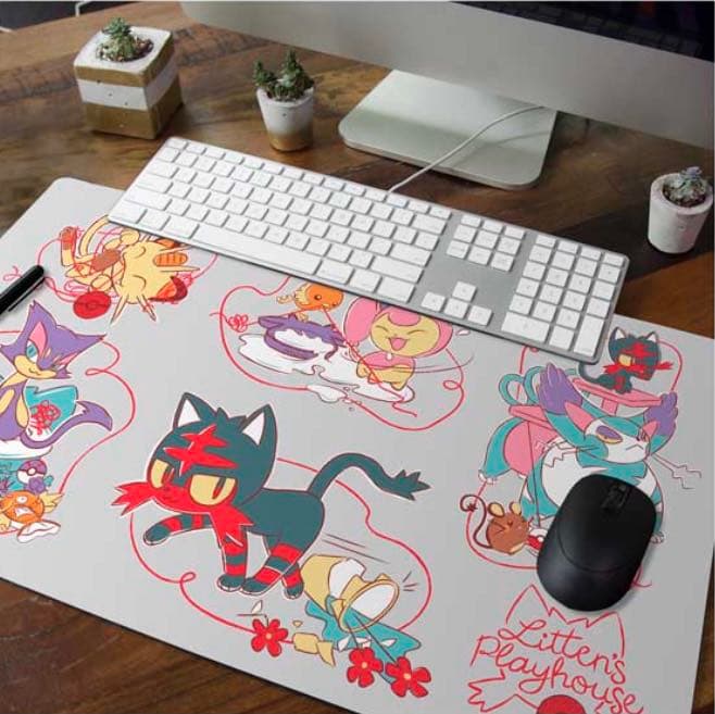 海外ポケモンセンター限定 ポケモンカード プレイマット ニャビー