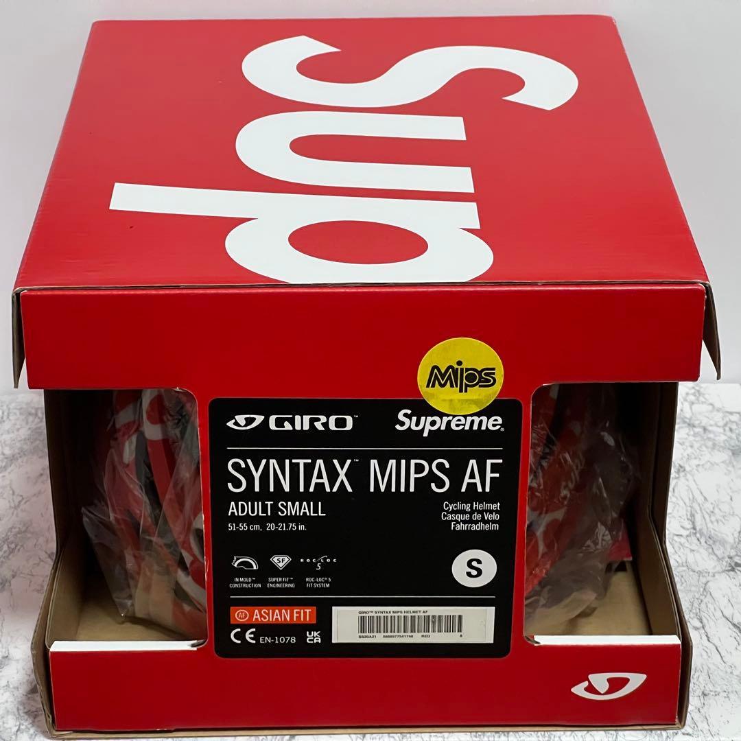 Supreme Giro Syntax MIPS アジアンフィット 赤 S Supreme Giro Syntax MIPS アジアンフィット 赤 S - メルカリ