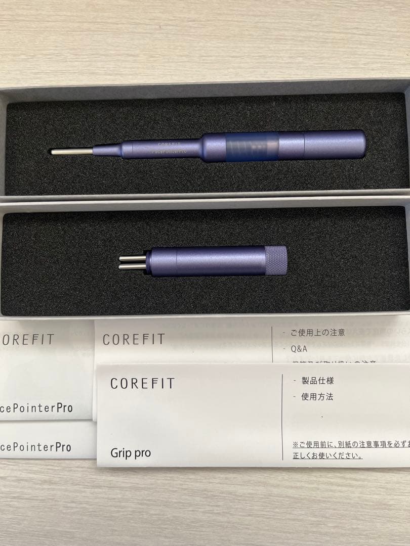 COREFIT FacePointerPro Grip pro 美顔器 累計10万本販売するFace-Pointerが待望のアップデート機能性と使用感に