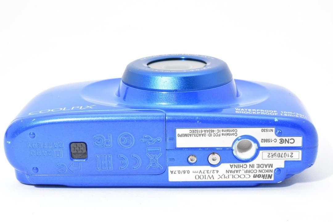 ニコン Nikon COOLPIX W100 ブルー《動作確認済・すぐ使えます