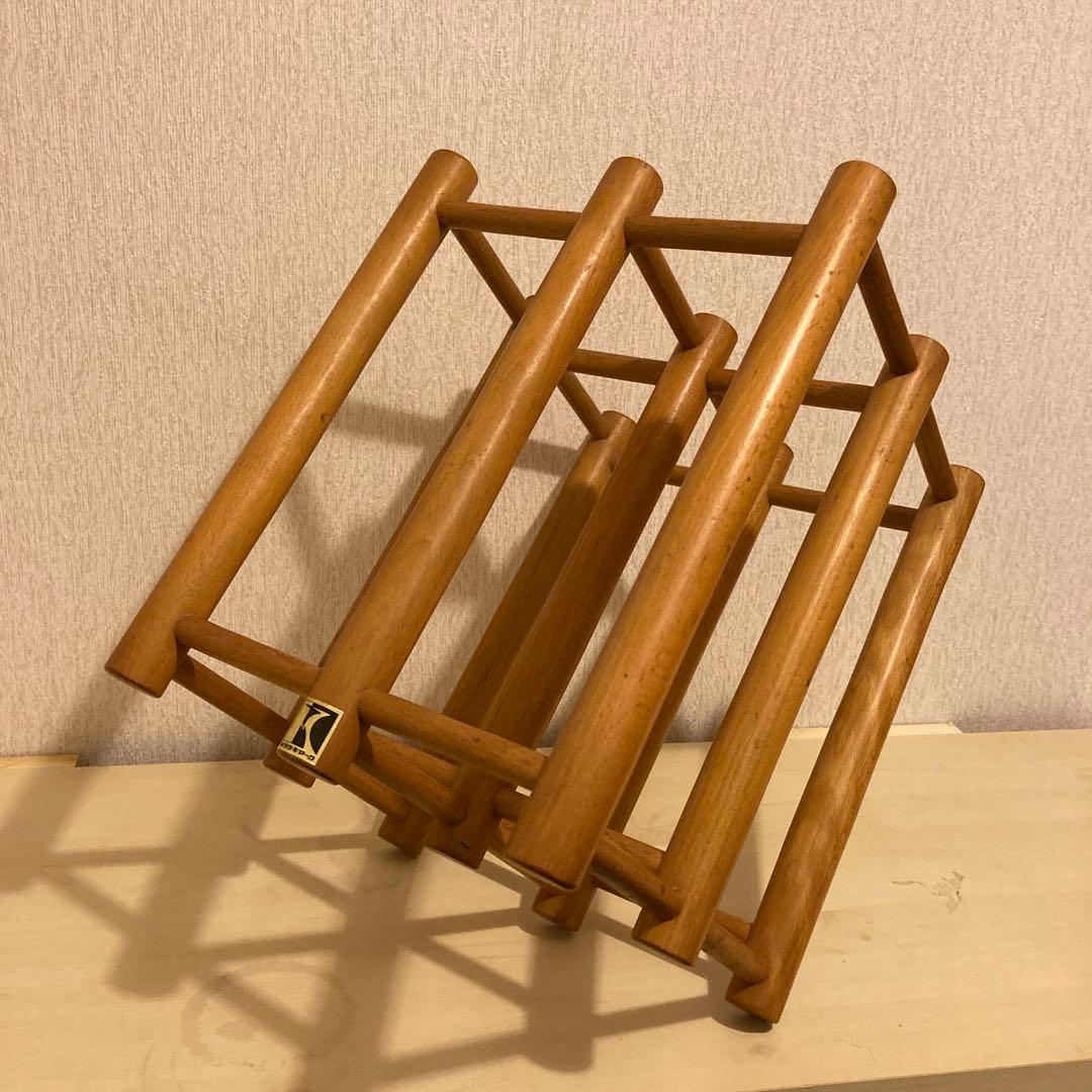 飛騨産業 キツツキマーク 木製 ワインラック - メルカリ