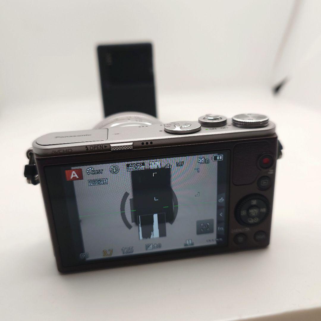 美品／ショット数1877回 Panasonic LUMIX GM1S ブラウン - メルカリ
