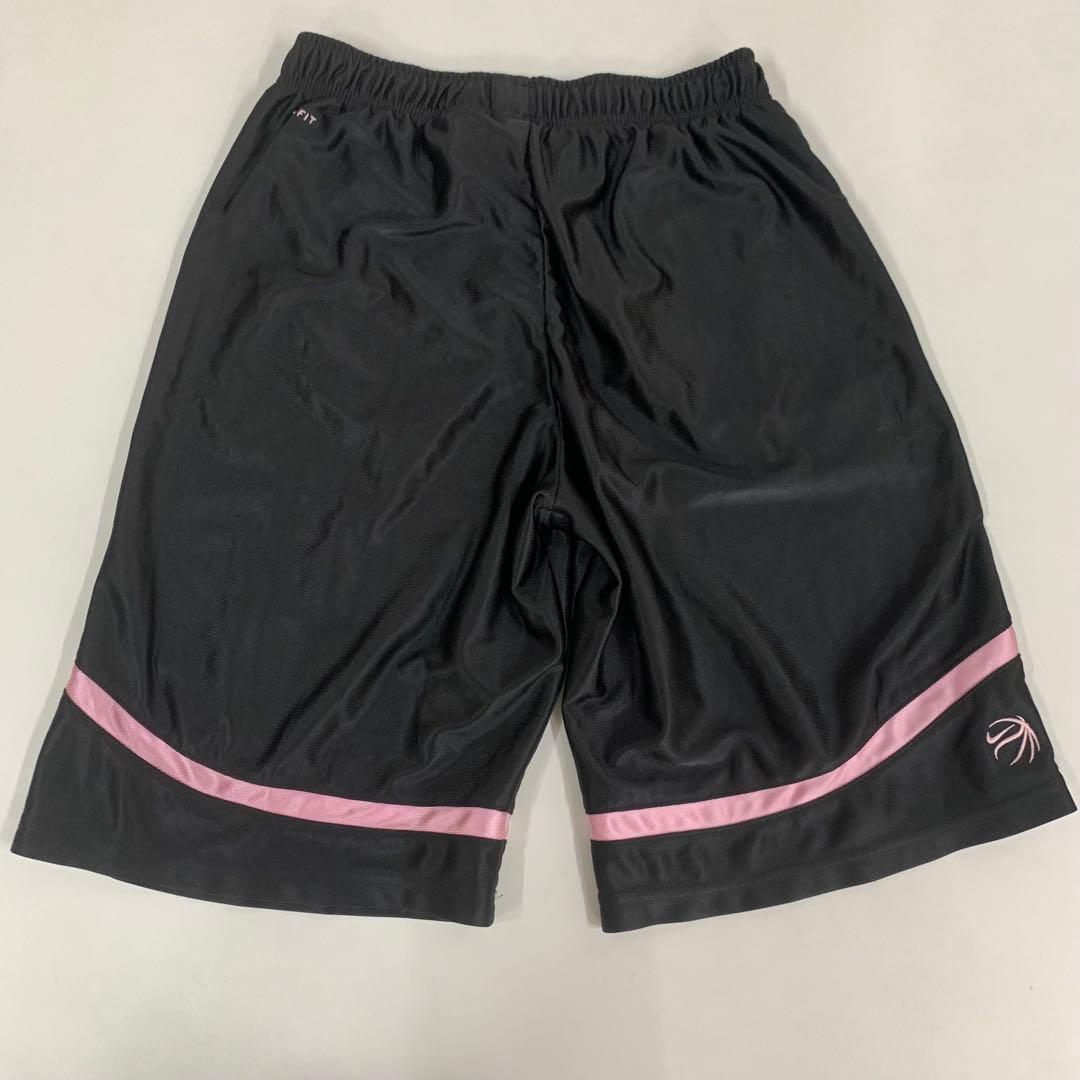 ナイキNIKEハーフパンツ黒ピンクレディースLバスパン - メルカリ