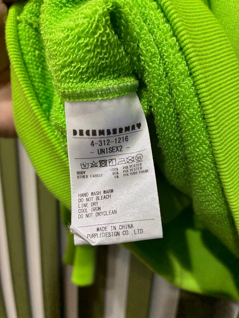 最終価格 ディセンバーメイ パーカー ゴルフ メンズ ウィメンズ ユニセックス