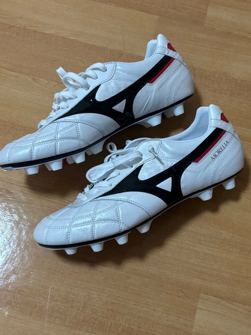 Mizuno Morelia サッカーシューズ ホワイト/ブラック - メルカリ