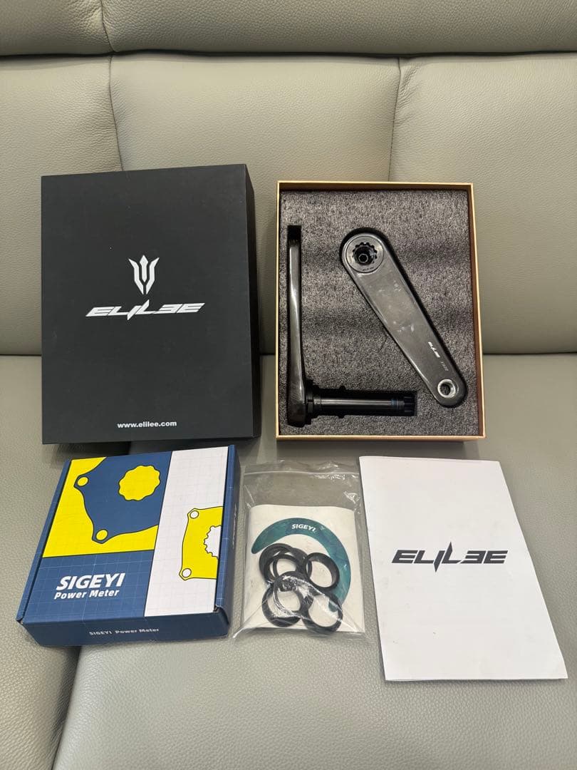 美品　エライリー　ELILEE X320 パワーメーター　167.5mm