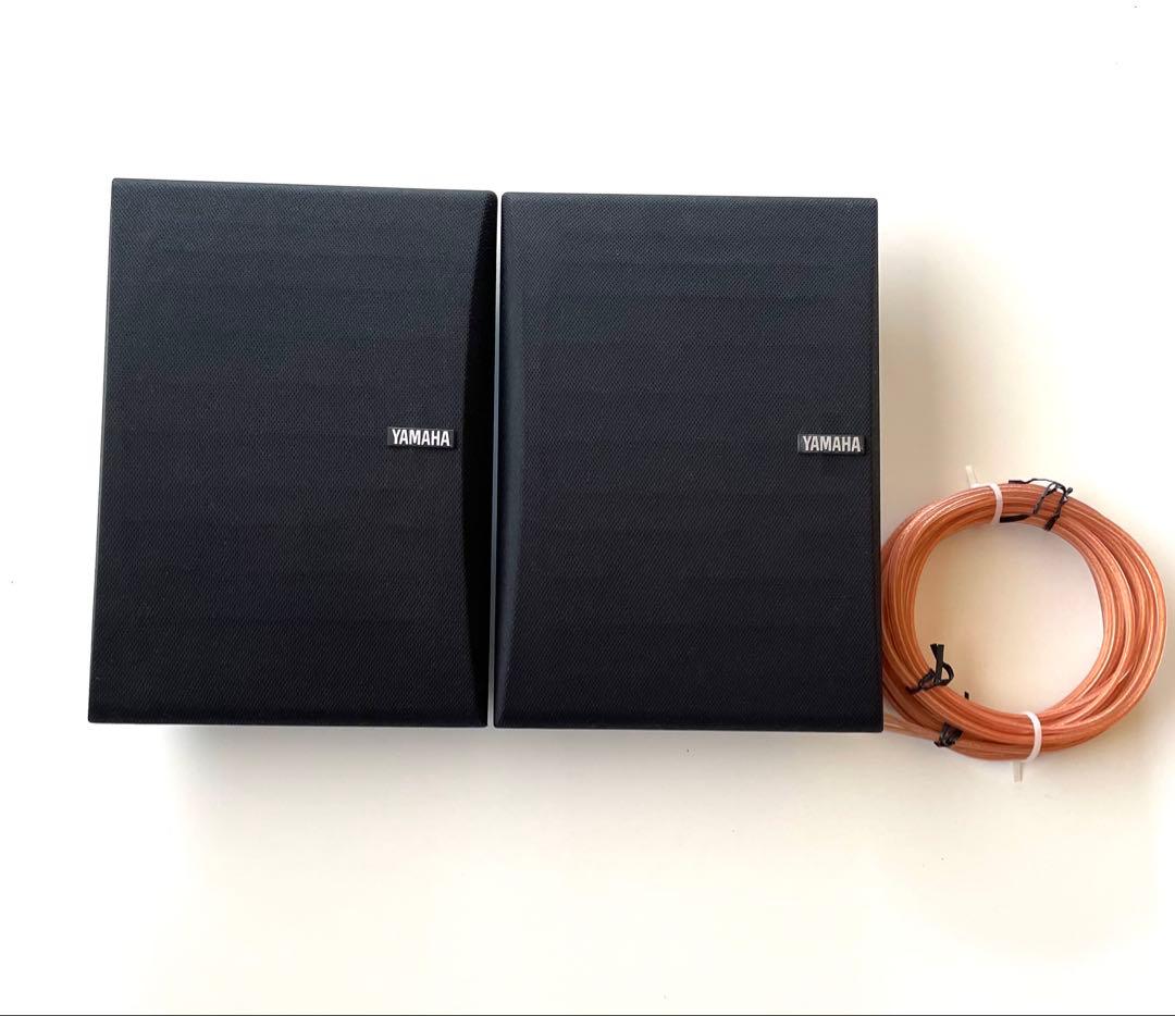 YAMAHA NS-E105 スピーカー ペア 動作確認済み ケーブル付き - メルカリ