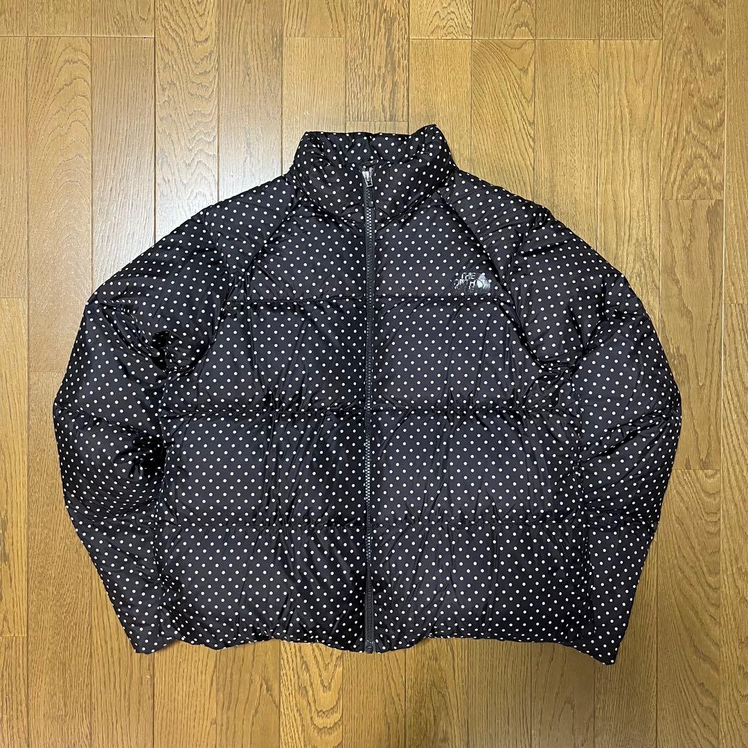 THE NORTH FACE ノースフェイス ダウンジャケット 水玉 ドット柄