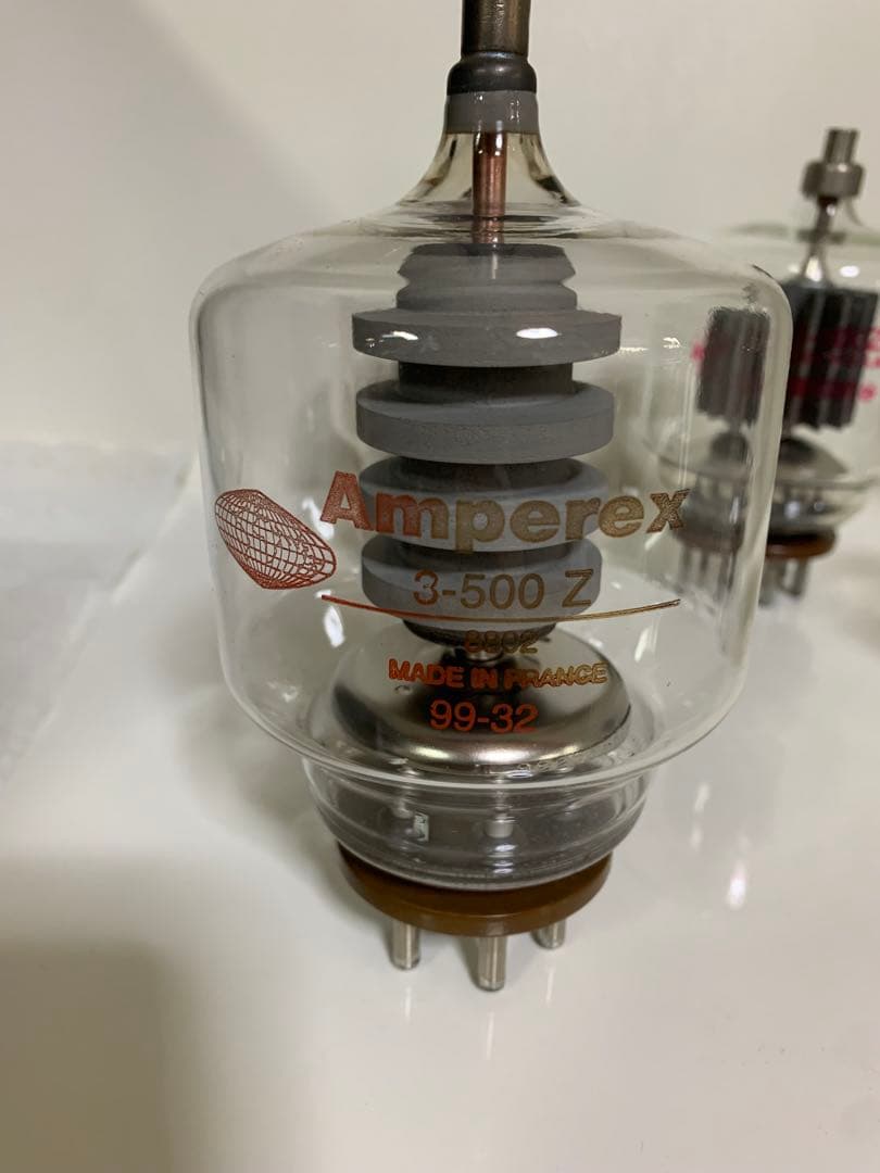 動作未確認】真空管「3-500Z」 4本セット