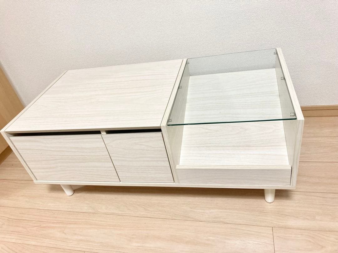 ドレッサーテーブル　ホワイト ドレッサーテーブル(ホワイト/ウォルナット/ナチュラル)ディスプレイ