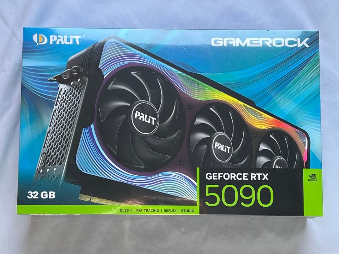 新品未開封】PALIT GeForce RTX 5090 - メルカリ