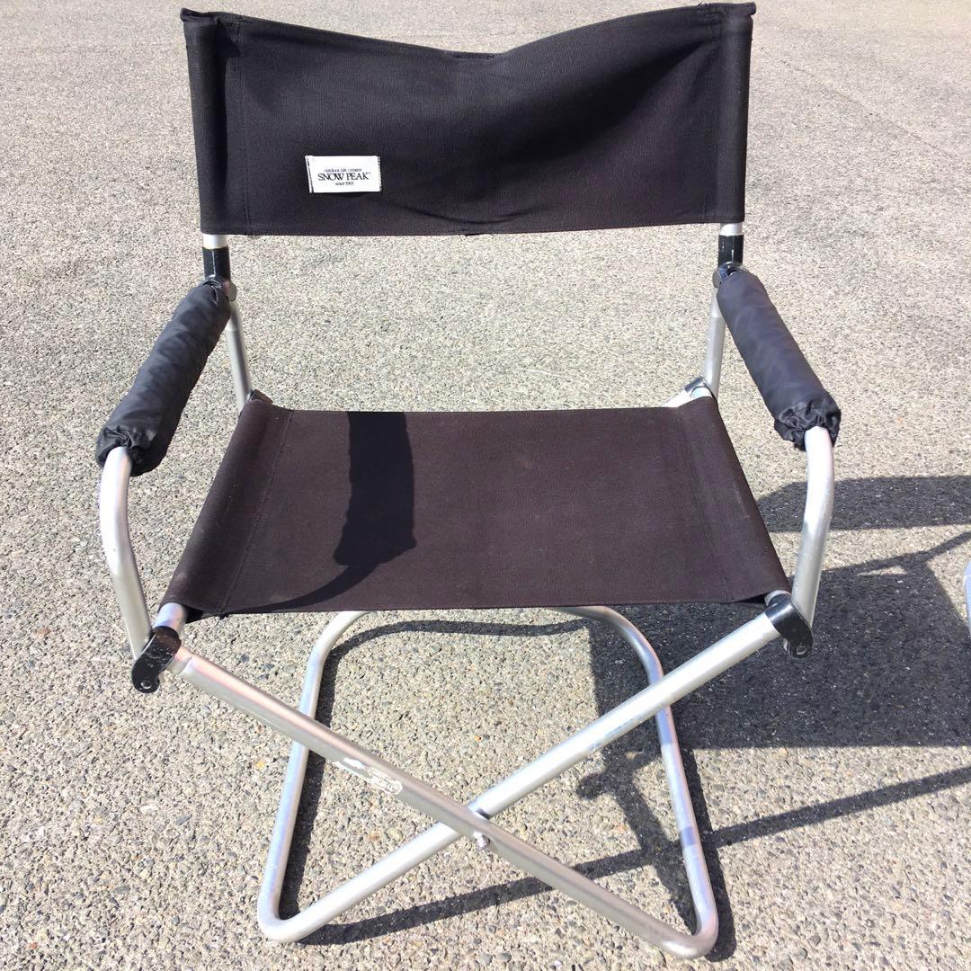スノーピーク D. チェアAL LV-51 2脚 ワイド ブラック - メルカリ