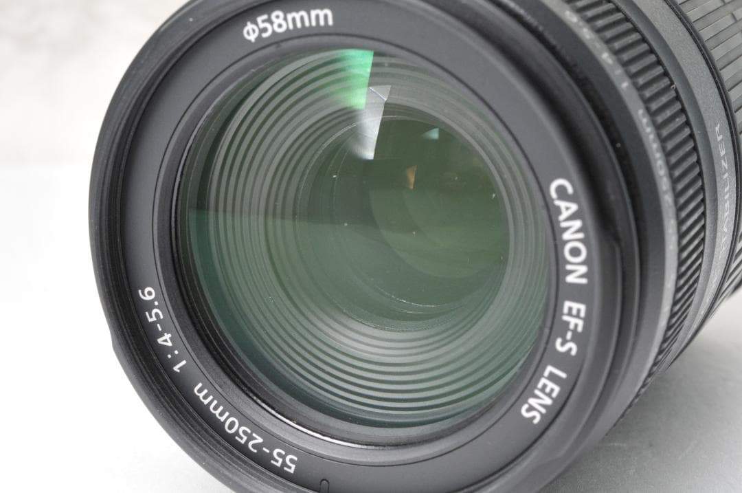 Canon EF-S 55-250mm IS❣️望遠レンズ 手ぶれ補正 キヤノン - メルカリ