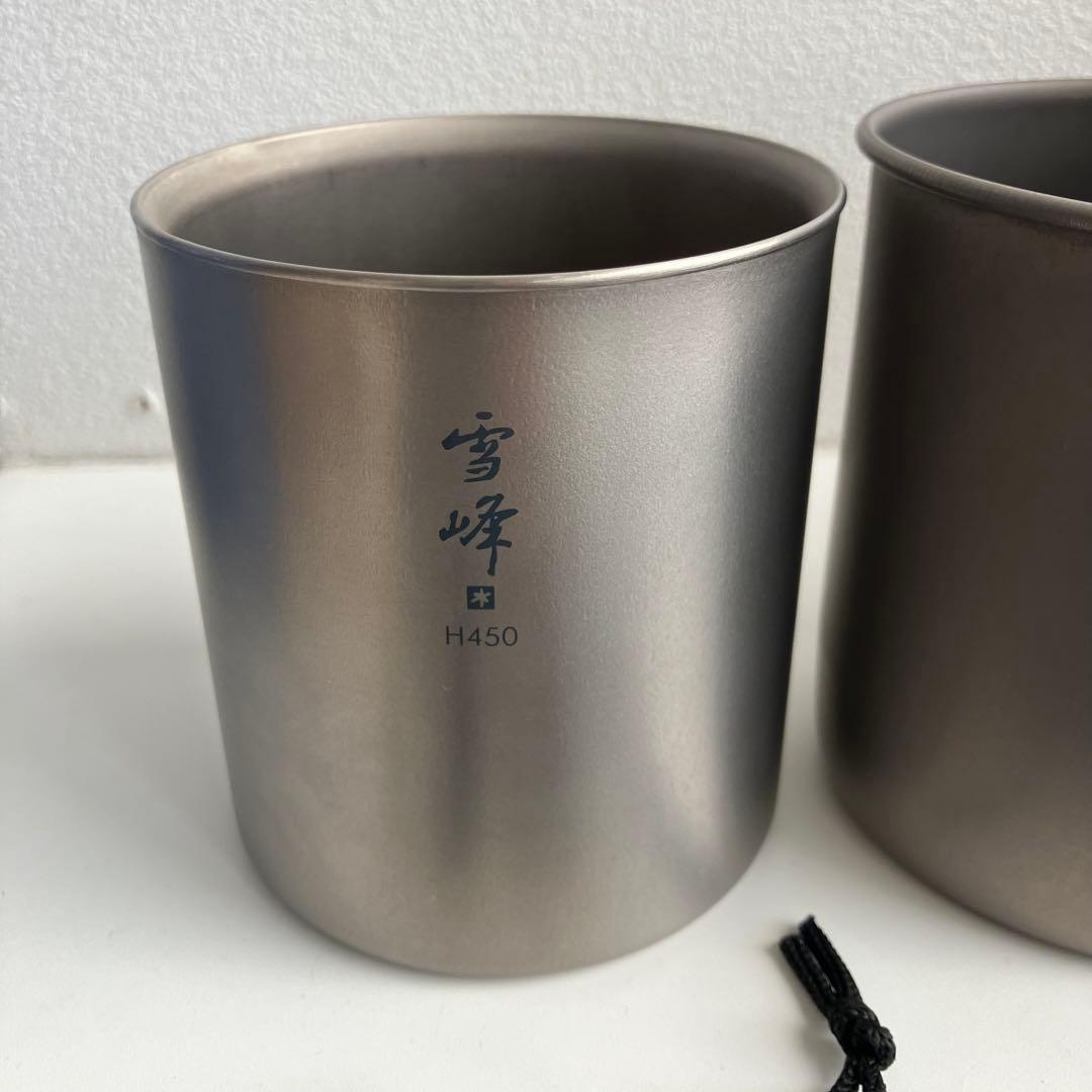 スノーピーク チタントレック1400 シングルマグ600 雪峰マグ450 - メルカリ