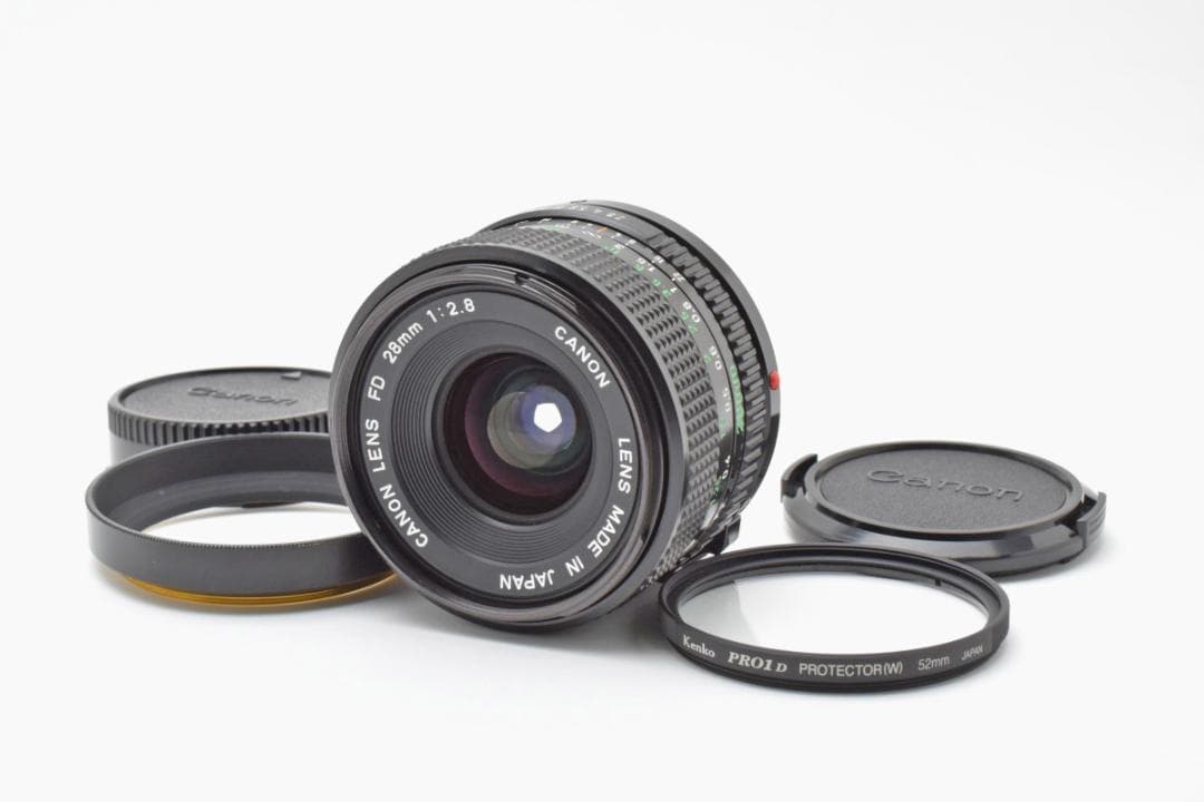 Canon NEW FD 28mm f/2.8 キャノンレンズ #7952 - メルカリ