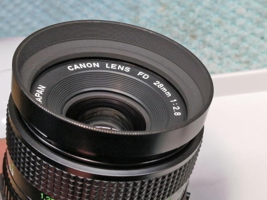 Canon NEW FD 28mm f/2.8 キャノンレンズ #7952 - メルカリ