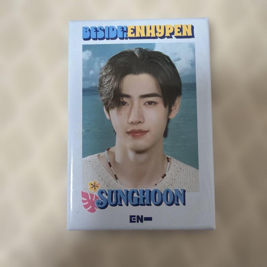 ENHYPEN SUNGHOON 缶バッジ - メルカリ
