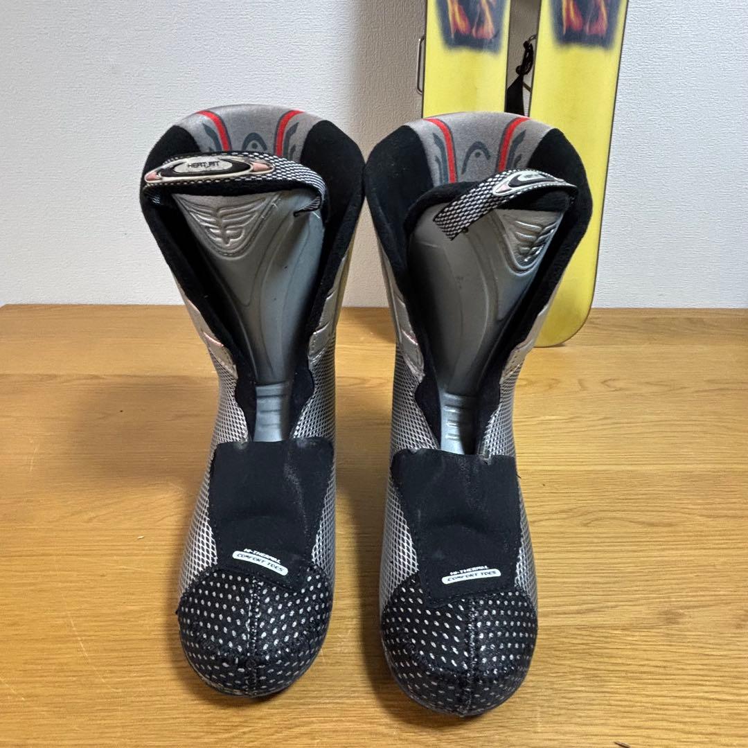 メンズ ショートスキー ファンスキーセット Line head 27cブーツ付