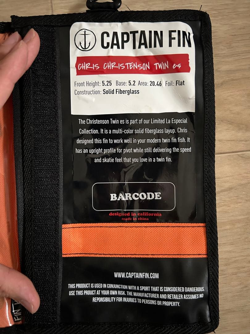 新品未使用Captain Fin ×クリステンソンツインフィン - メルカリ