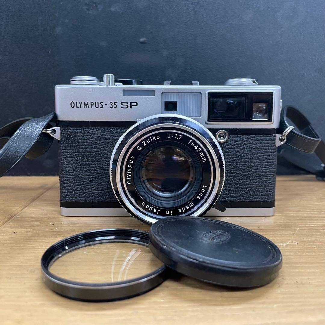 Olympus 35SP フィルムカメラ オリンパス シルバー 中古】OLYMPUS オリンパス 35 SP シルバー コンパクトフィルムカメラ