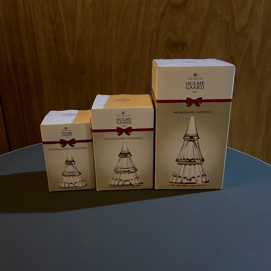 ホルムガード　ツリー　3個セット　箱付き ホルムガード フェアリーテイルズ ツリー クリスマス クリスマスツリー