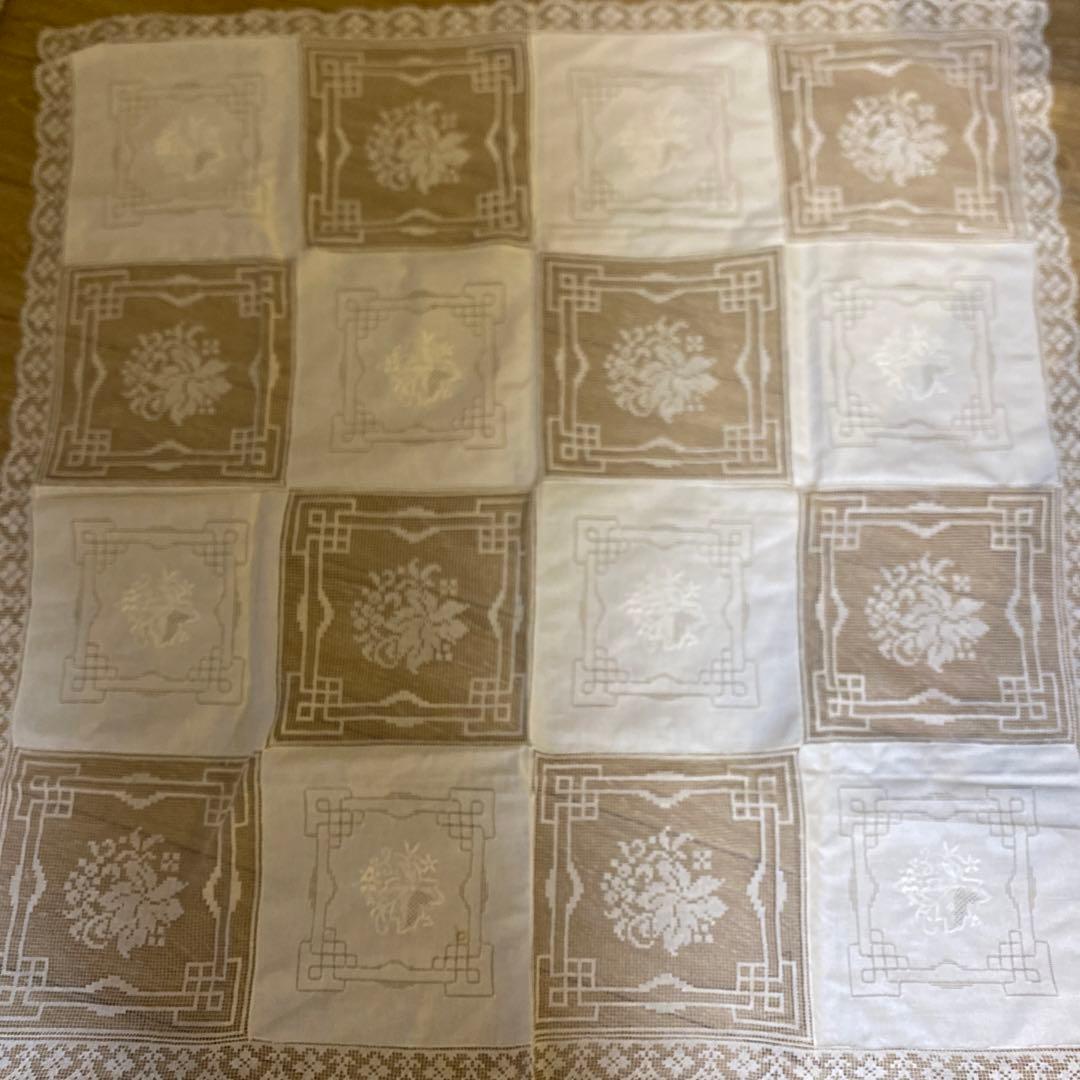 近沢レース　テーブルクロス 未使用 近沢レース テーブルクロス - メルカリ