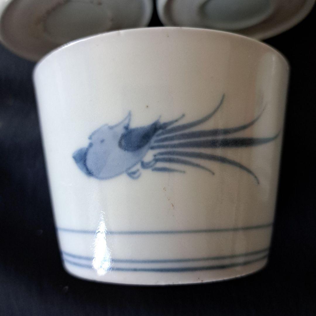 5客揃(そろ)いの楽しみ ②！」 古伊万里そば猪口 5客セット 骨董アン