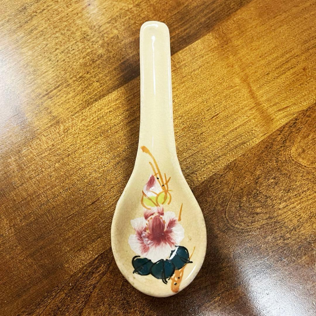 ベトナム ヴィンテージ ソンベ焼き レンゲ - メルカリ