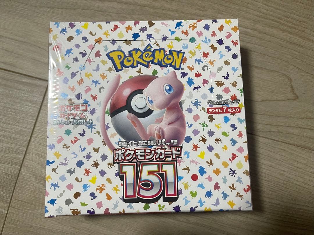 ポケモンカード151 シュリンク付き 1ボックス - メルカリ
