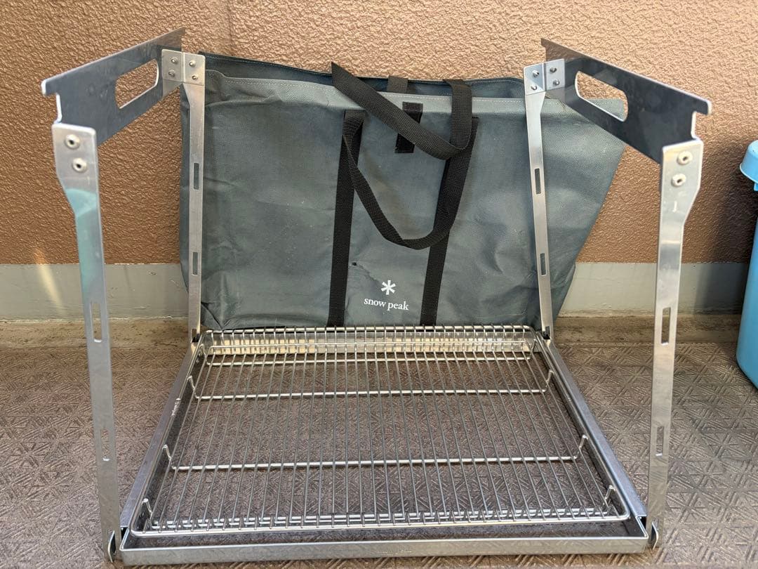  peak ハンギングラック1段　メッシュトレー 1unit 浅型 メッシュトレー 1unit 浅型| スノーピーク(Snow Peak)