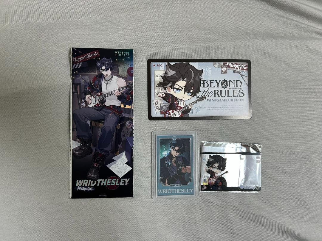 原神 韓国 プアップ リオセスリ セット 原神』より「リオセスリ 换装可动フィギュア」等のグッズが中国向け